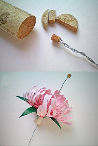 Thêm một cách làm hoa cúc giấy đẹp không thể không làm