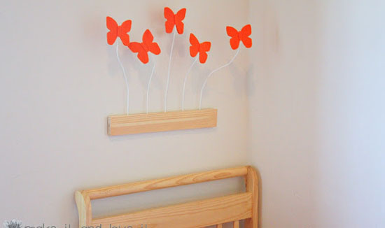 Những chú bướm xinh trong phòng bé