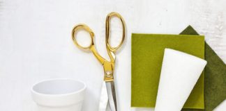 Cách làm chậu cây xương rồng bằng vải dạ cực xinh