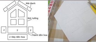 Tự chế bồn hoa cực xinh trang trí nhà đón Tết