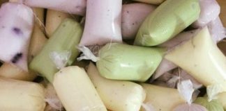 Trời nóng "sung sướng" với kem túi tự làm siêu xinh