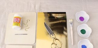 Cách làm lịch Tết bằng gỗ xinh xắn