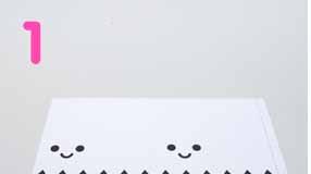 Gấp hộp quà hình ngôi nhà ma dọa bạn ngày Halloween