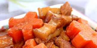 Cách làm món thịt ba chỉ kho cà rốt tuyệt ngon cho ngày lạnh