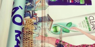 Làm túi xinh từ giấy decal