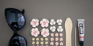 3 phút trang trí kính râm xinh xắn cho nàng đi biển