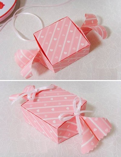 Cách làm hộp quà hình viên kẹo ngọt ngào mà đơn giản