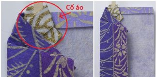 Cách làm búp bê Nhật Bản bằng giấy cho bé chơi