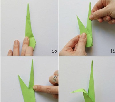 Cách làm chậu hoa tuylip giấy theo phong cách Origami đẹp mê hồn