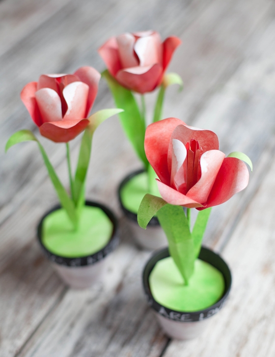 Cách làm hoa tulip ấn tượng theo cách riêng của bạn