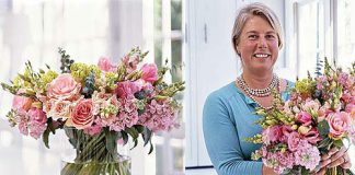 Trổ tài cắm hoa theo phong cách Châu Âu