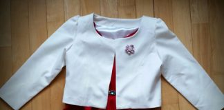 Cách may váy xòe liền thân đẹp như mua ngoài shop - 13