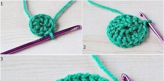 Hướng dẫn cách móc giày len cho bé gái đi trong nhà