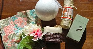 Khéo tay làm khinh khí cầu hoa trang trí nhà