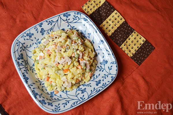 Cách làm salad Nga ngon hơn cả nhà hàng