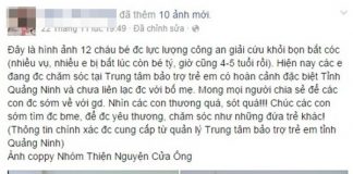 Xôn xao hình ảnh 12 bé trai bị bắt cóc không tìm được cha mẹ