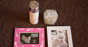 Tự chế khung ảnh thật sang cho phòng khách