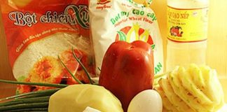 Cách làm mực chiên xù sốt dứa