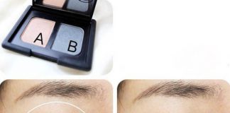 Cách vẽ mắt siêu nhanh với bảng phấn 2 màu