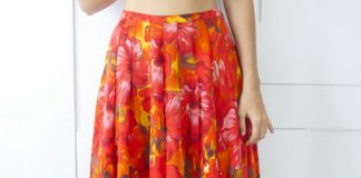 Tự cắt may váy mullet nhanh và đơn giản từ váy dài