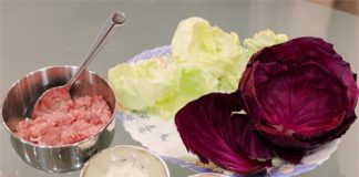 Bắp cải cuộn thịt kiểu mới cho bữa ăn cuối tuần thêm lạ