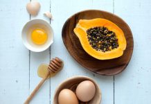 Cách sử dụng mặt nạ đu đủ làm căng da