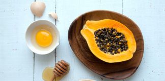 Cách sử dụng mặt nạ đu đủ làm căng da