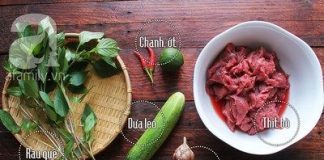 Bún bò xào tuyệt ngon, nhanh gọn cho bữa trưa hè nắng