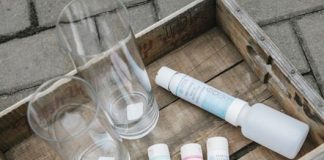 Hướng dẫn làm lọ hoa phong cách ombre