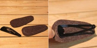 Tự chế kẹp tóc người tuyết