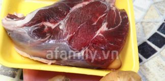 Bắp bò ngâm giấm - món ngon ngày Tết