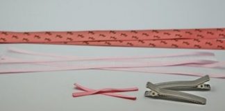 2 cách làm nơ ruy băng cho bé cài tóc thêm xinh