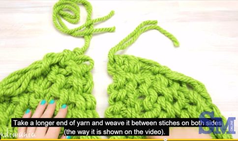 Mốt cách đan khăn len bằng tay trong vòng 30 phút8