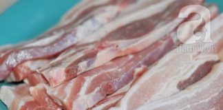 Thịt ba chỉ nướng thơm ngon đón bữa trưa cuối tuần