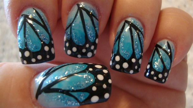16 Butterfly Nail Designs