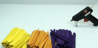 Cách làm nhà bằng que kem tặng nàng dịp 20/10