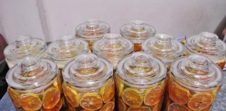 Chanh đào mật ong da sáng dáng thon chữa ho cực tốt