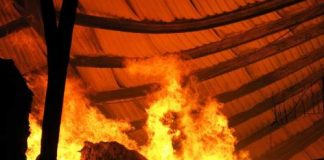 Đang cháy lớn ở thành phố Buôn Ma Thuột