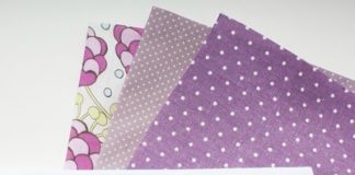 Cách may ví cầm tay họa tiết chấm bi xinh xắn