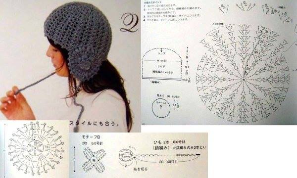 Chart móc mũ len nữ mẫu mới toanh ai cũng 'thèm làm'