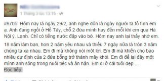 Rớt nước mắt với tâm sự của chàng trai về người yêu đã mất