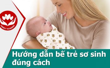 Video hướng dẫn bế trẻ sơ sinh đúng cách, an toàn