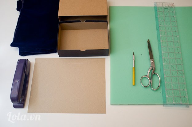 Học cách làm hộp đựng trang sức tiện dụng từ vải