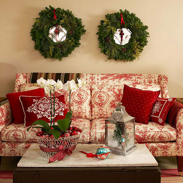 Bộ sưu tập các mẫu trang trí phòng khách Giáng sinh đẹp nhất