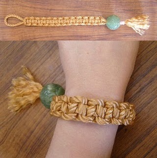 Vòng tay handmade từ dây thừng cá tính cho teen