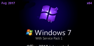 Windows 7 SP1 Ultimate X64 + Office 2010 en-US August 2017-P2P
