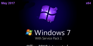 Windows 7 SP1 Ultimate X64 + Office 2010 en-US May 2017-P2P