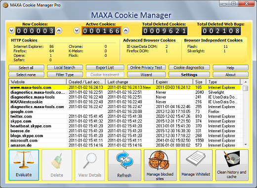 MAXA Cookie Manager Pro v6.0 Multilingual-P2P + Portable MAXA Cookie Manager Pro v6.0 Multilingual-P2P + Portable