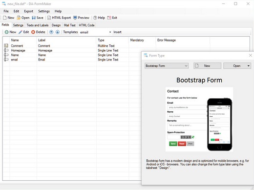 DA-FormMaker v4.3.1 Multilingual-P2P