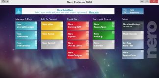 Nero Platinum 2018 Suite v19.0.07300 Multilingual-P2P + Content Packs